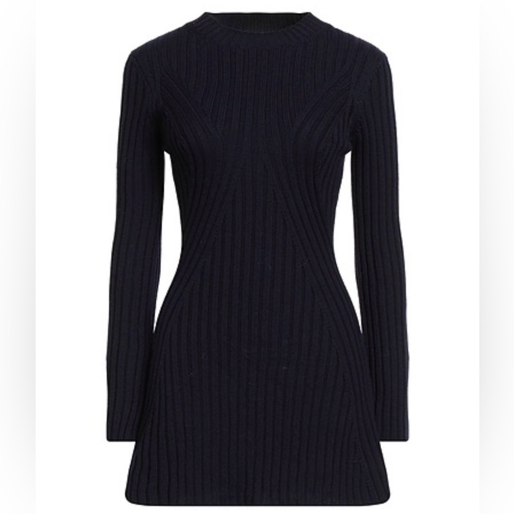 AQUA 100% Cashmere Dress – Navy, NWT, Size [S]